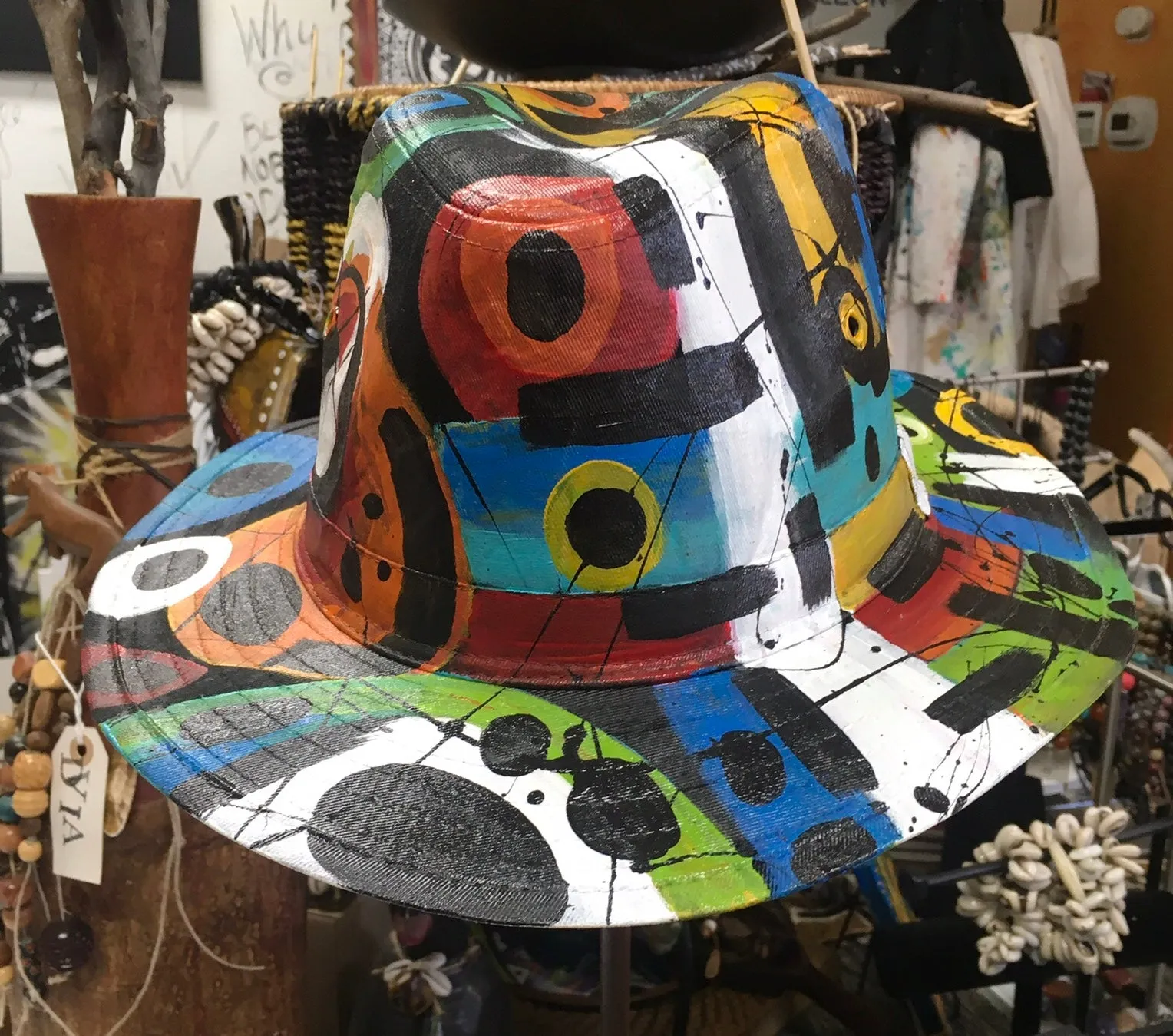 Wearable Art Panama Hat DVIA Accessories