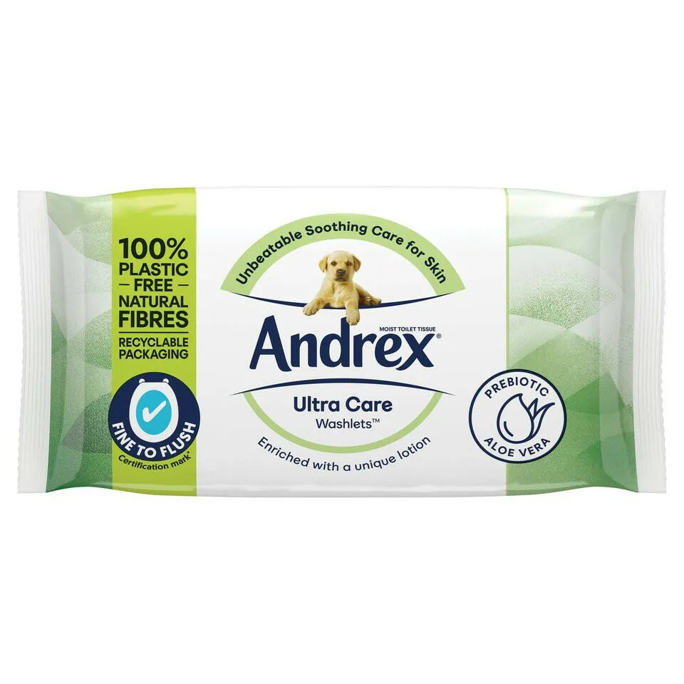 Weizhongli Wet toilet paper Andrex Ultra Care Washlets Moist Toilet Tissues 36