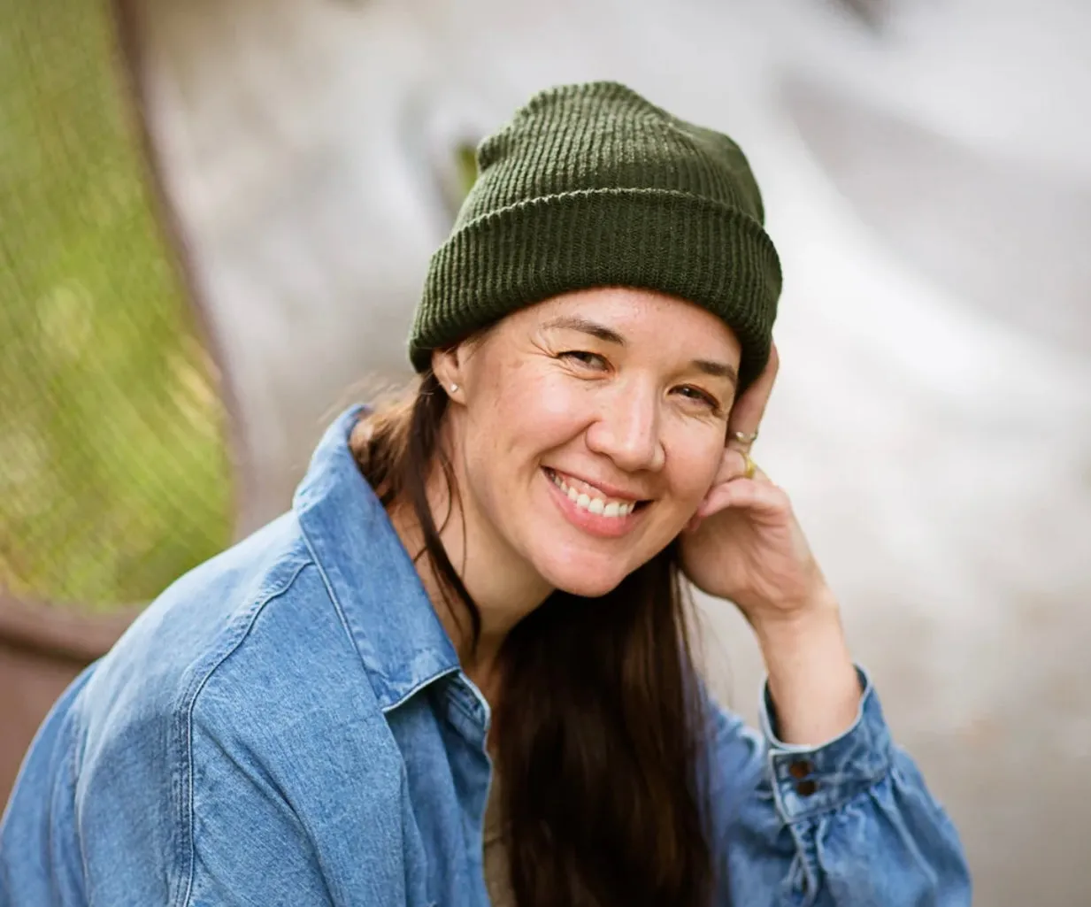 XS United Knit Beanie in Olive: One Size fits most Teen/Adult